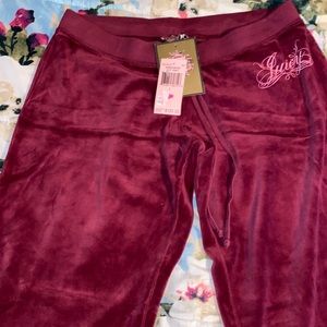 Vintage brand new juicy couture velour pants